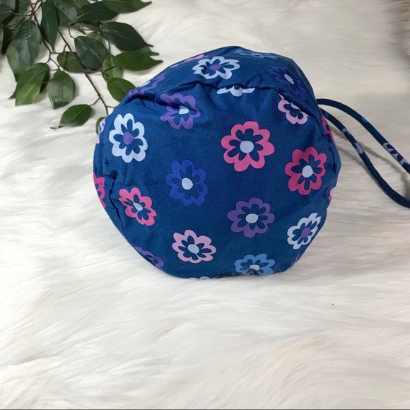 Vera Bradley Ellie Flowers Ditty Bag - Picture 2 of 3